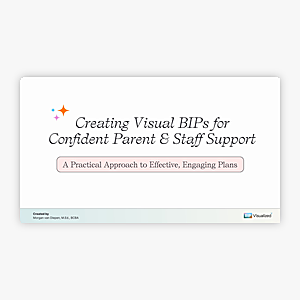 Creating Visual BIPs for Confident Parent & Staff Support course cover