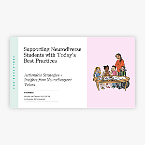 Supporting Neurodiverse Students with Today’s Best Practices course cover