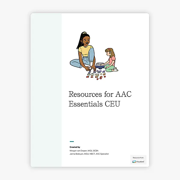 AAC Essentials Resource Packet resource preview