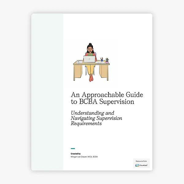 An Approachable Guide to BCBA Supervision Requirements resource preview