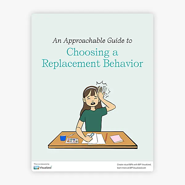 An Approachable Guide to Choosing a Replacement Behavior resource preview