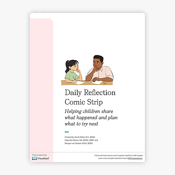 Daily Reflection Comic Strip resource preview