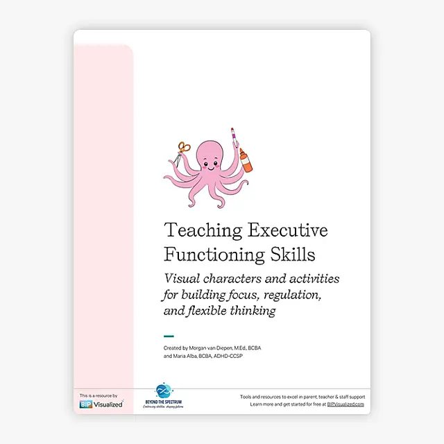 Teaching Executive Functioning Skills resource preview