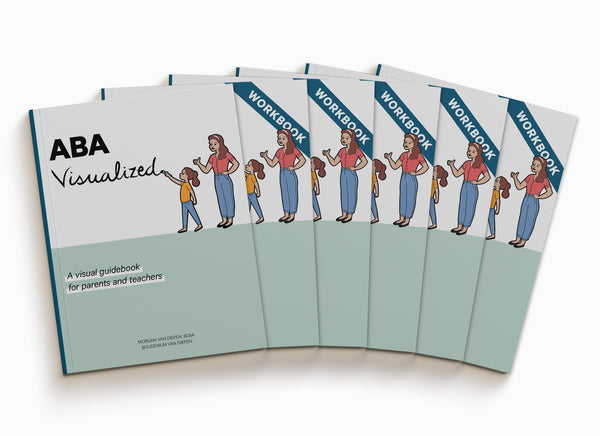 Workshop Package of ABA Visualized Guidebook as well as 5 times ABA Visualized Workbook (for parent ABA training)