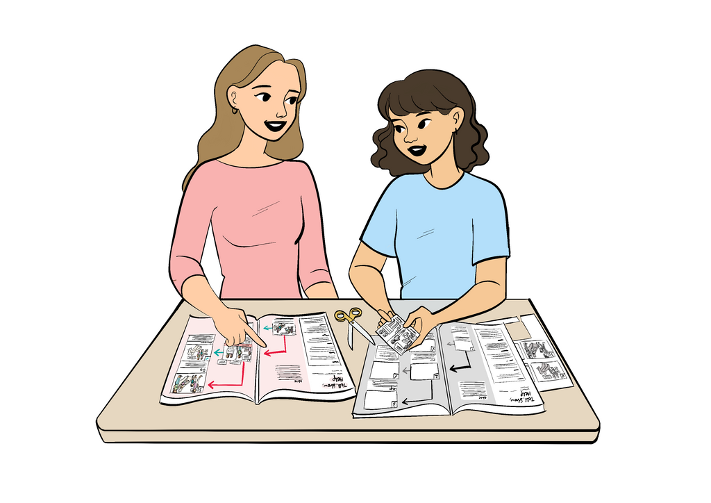 Use the Guidebook + Workbook together to create engaging behavior trainings!